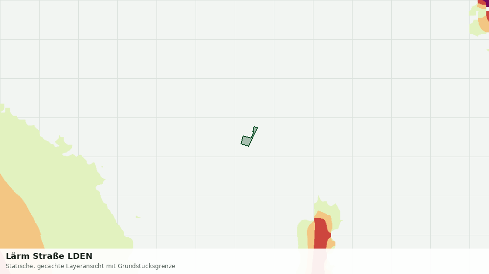 Statische Kartenansicht: Lärm Straße LDEN