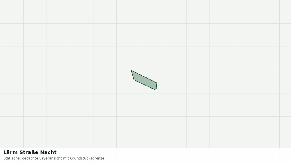 Statische Kartenansicht: Lärm Straße Nacht