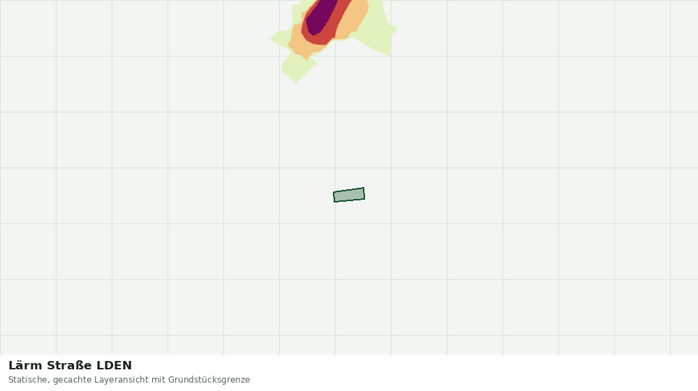 Statische Kartenansicht: Lärm Straße LDEN