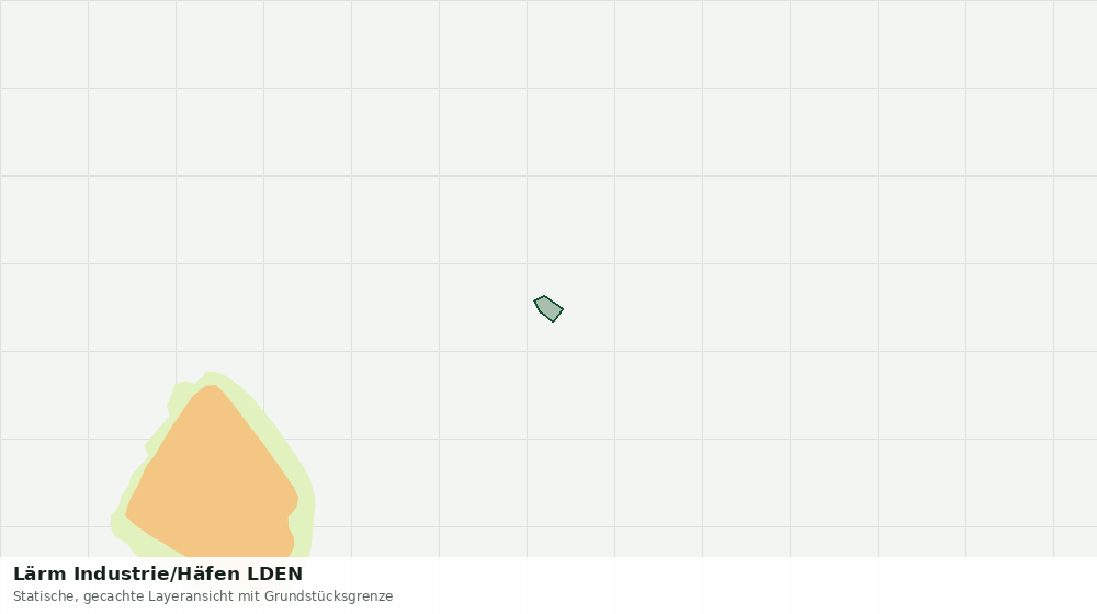 Statische Kartenansicht: Lärm Industrie/Häfen LDEN