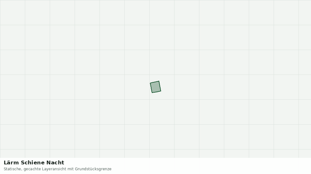 Statische Kartenansicht: Lärm Schiene Nacht