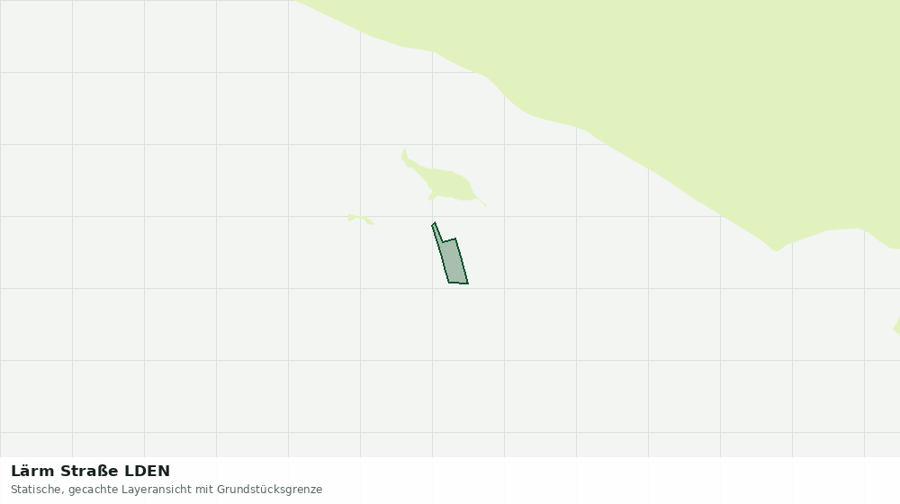 Statische Kartenansicht: Lärm Straße LDEN