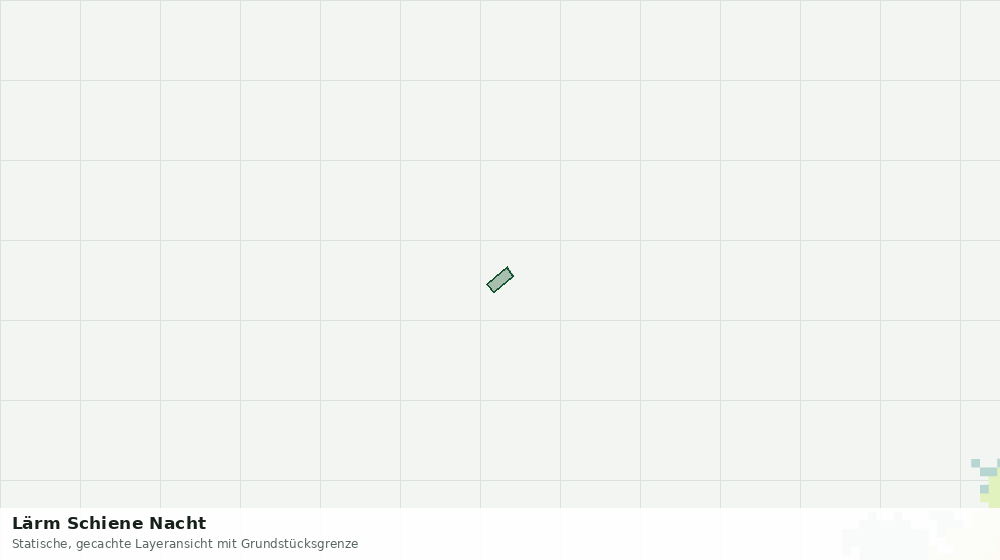 Statische Kartenansicht: Lärm Schiene Nacht