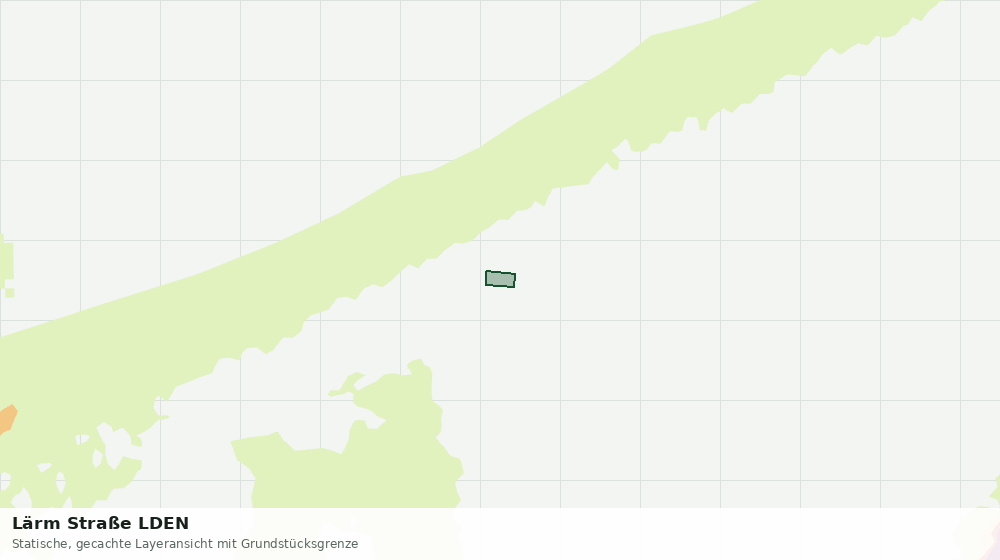 Statische Kartenansicht: Lärm Straße LDEN