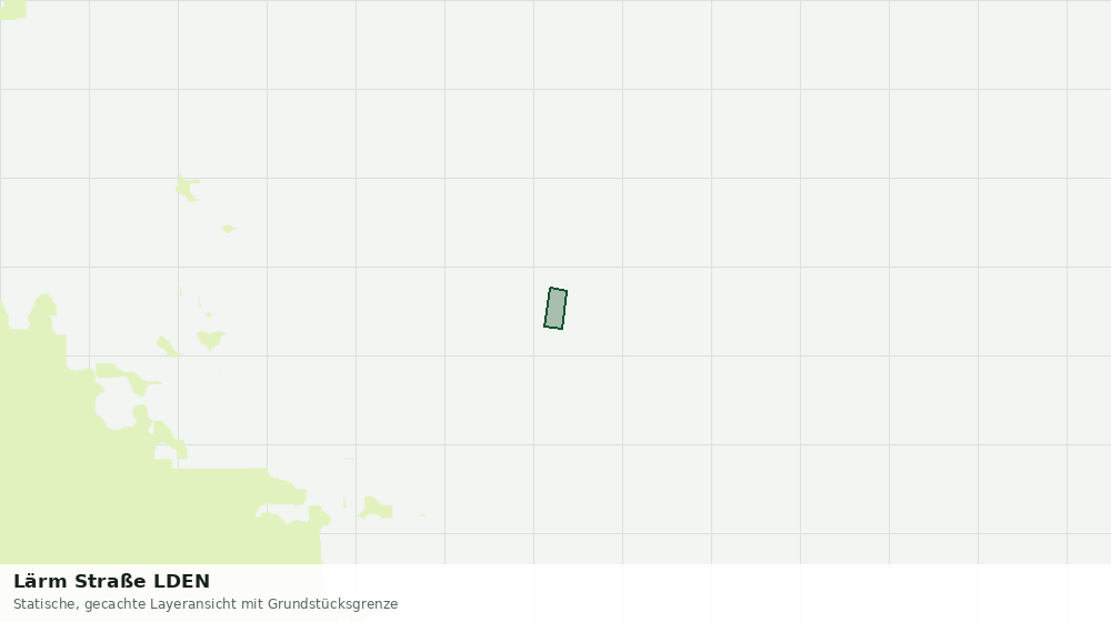 Statische Kartenansicht: Lärm Straße LDEN