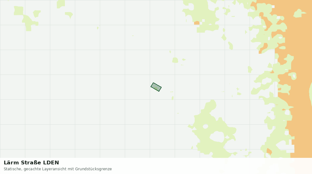 Statische Kartenansicht: Lärm Straße LDEN