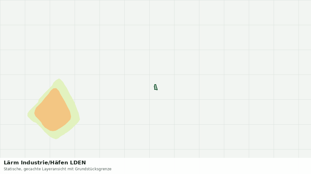 Statische Kartenansicht: Lärm Industrie/Häfen LDEN