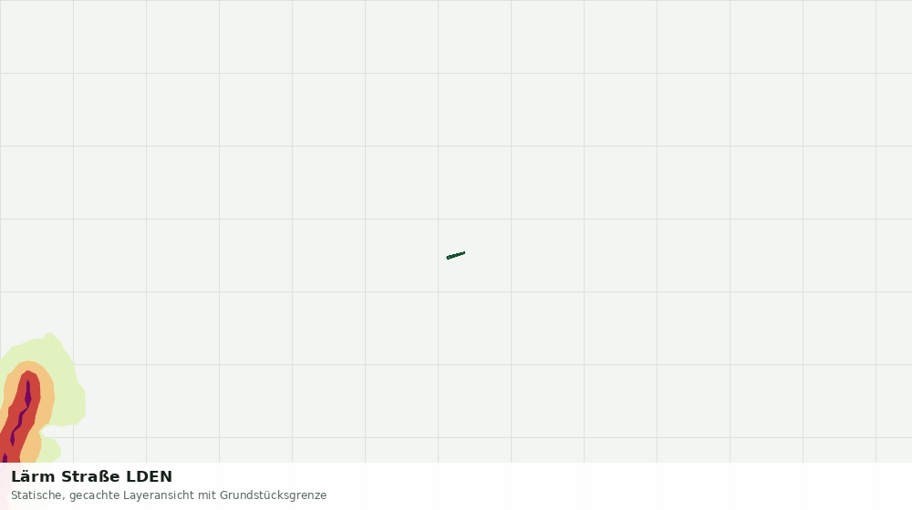 Statische Kartenansicht: Lärm Straße LDEN