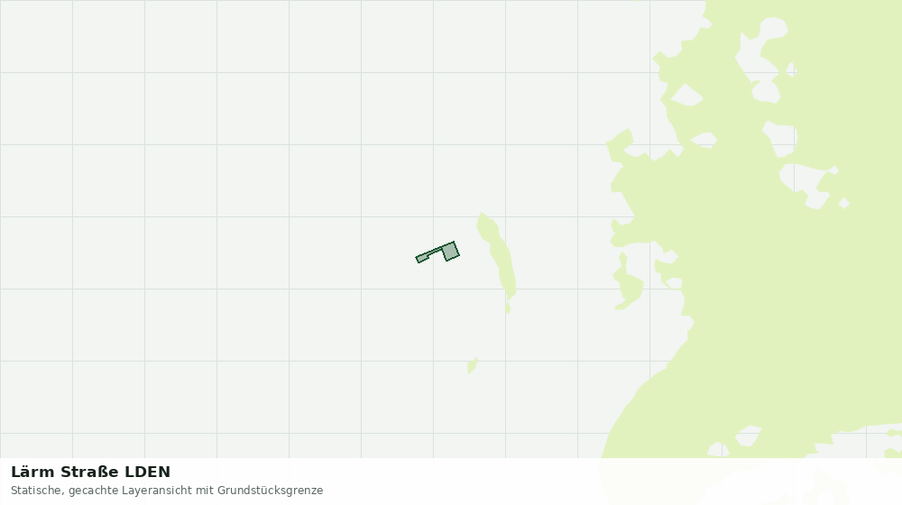 Statische Kartenansicht: Lärm Straße LDEN