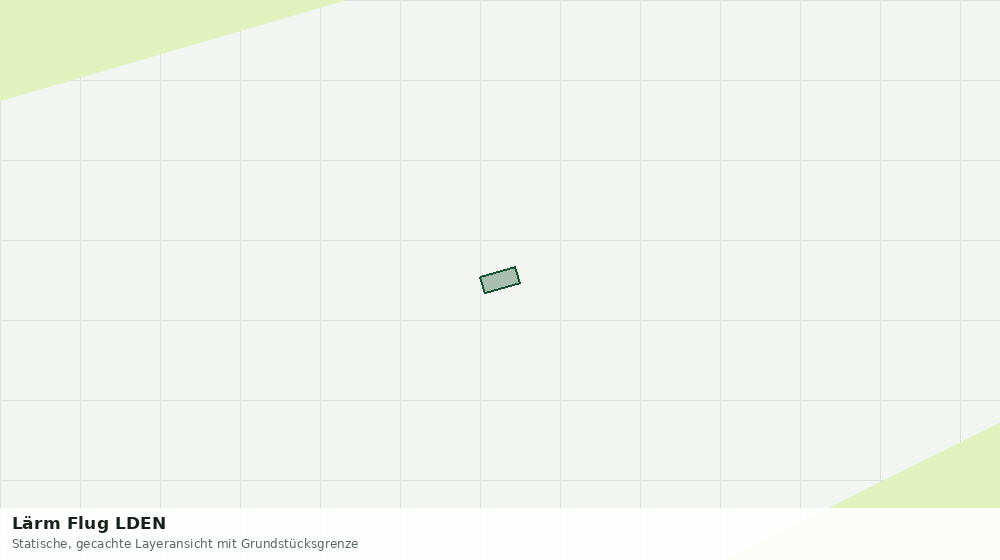 Statische Kartenansicht: Lärm Flug LDEN