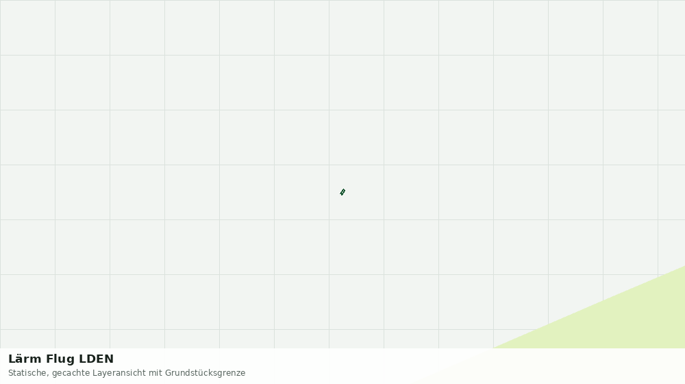 Statische Kartenansicht: Lärm Flug LDEN