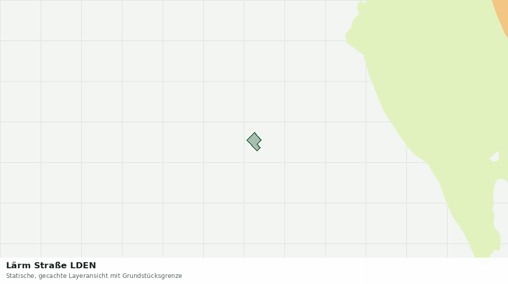Statische Kartenansicht: Lärm Straße LDEN