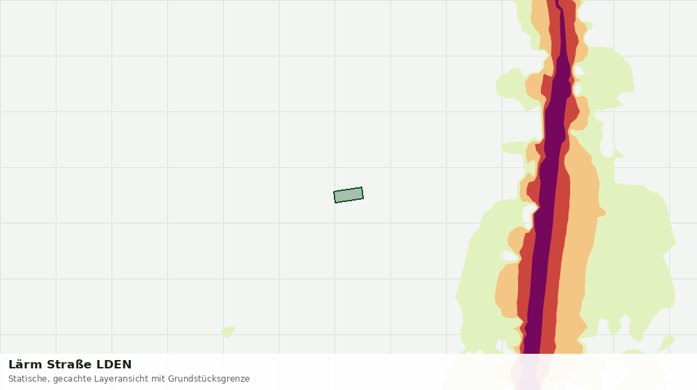 Statische Kartenansicht: Lärm Straße LDEN