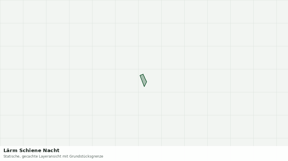Statische Kartenansicht: Lärm Schiene Nacht