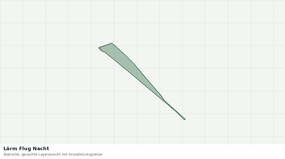 Statische Kartenansicht: Lärm Flug Nacht