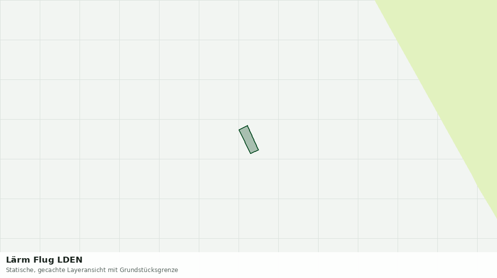 Statische Kartenansicht: Lärm Flug LDEN
