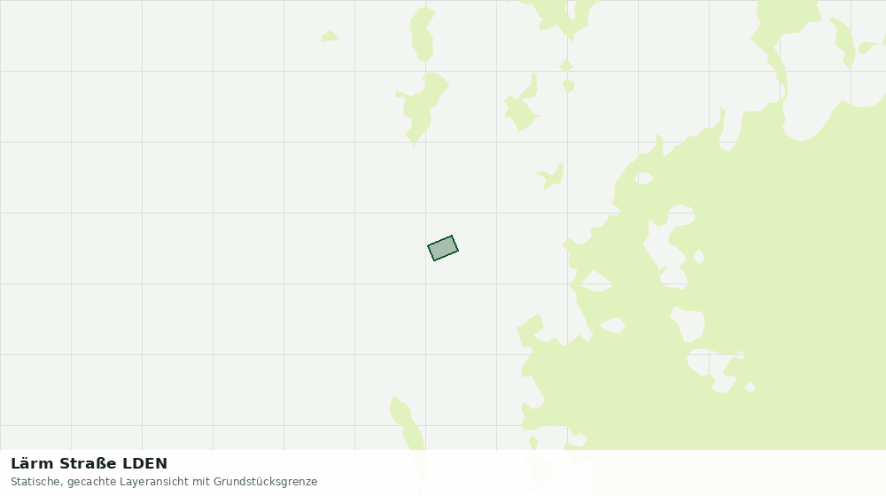 Statische Kartenansicht: Lärm Straße LDEN