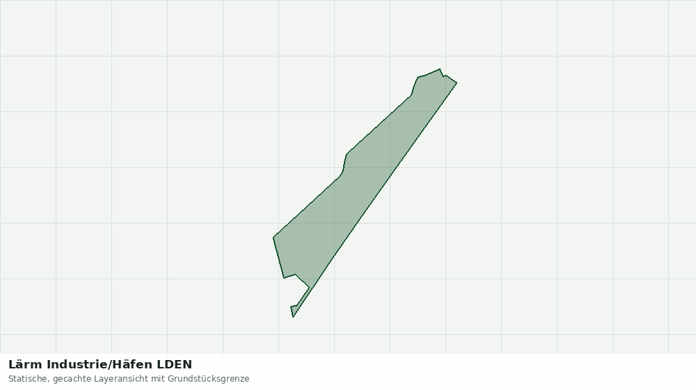 Statische Kartenansicht: Lärm Industrie/Häfen LDEN
