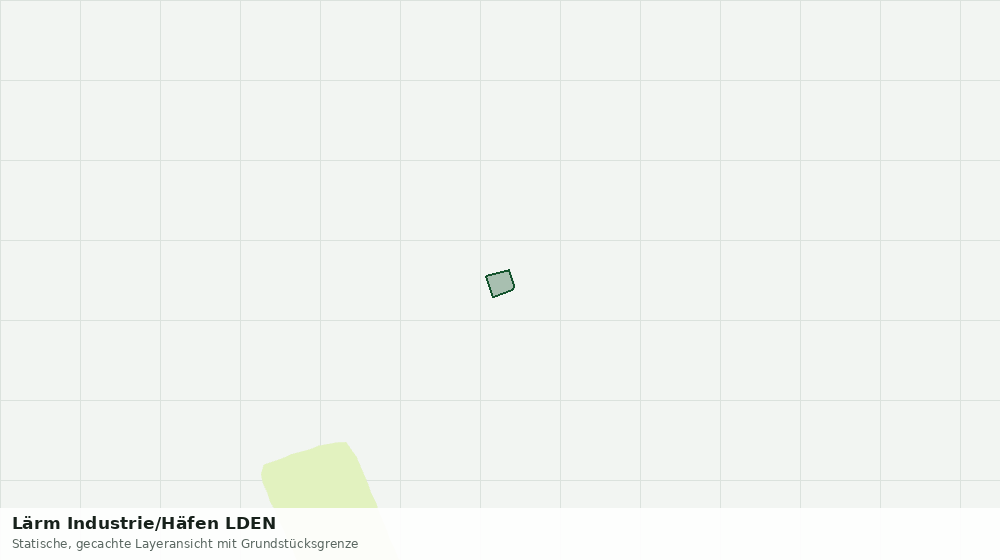 Statische Kartenansicht: Lärm Industrie/Häfen LDEN