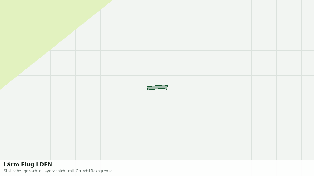 Statische Kartenansicht: Lärm Flug LDEN