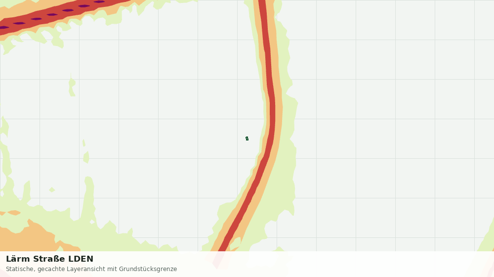 Statische Kartenansicht: Lärm Straße LDEN