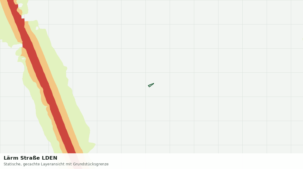 Statische Kartenansicht: Lärm Straße LDEN