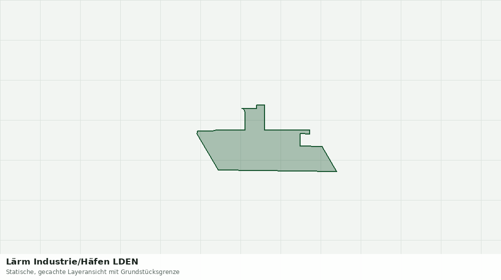 Statische Kartenansicht: Lärm Industrie/Häfen LDEN