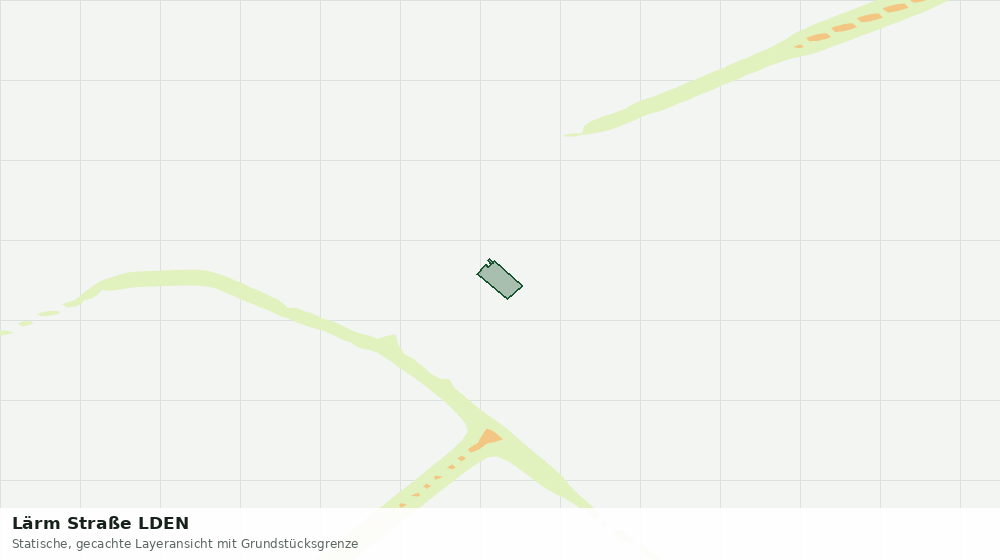Statische Kartenansicht: Lärm Straße LDEN