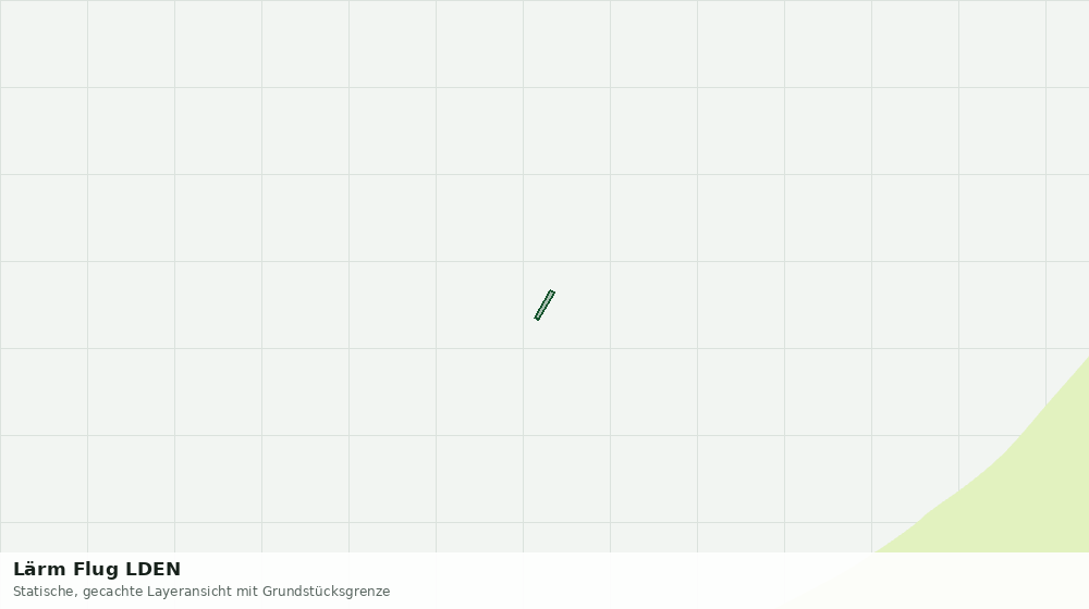 Statische Kartenansicht: Lärm Flug LDEN