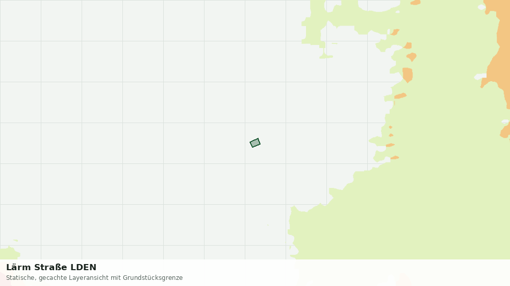 Statische Kartenansicht: Lärm Straße LDEN