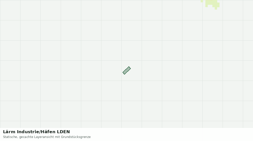 Statische Kartenansicht: Lärm Industrie/Häfen LDEN