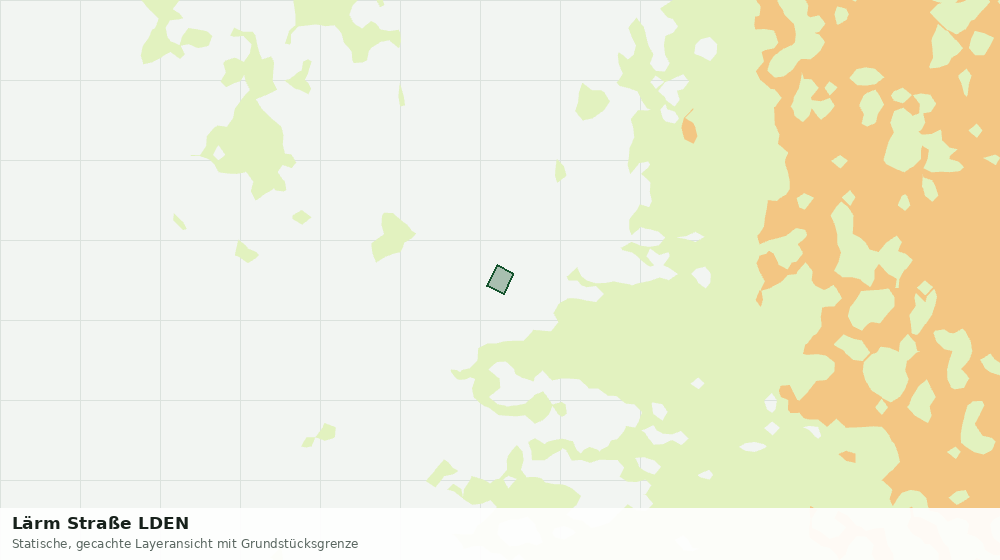 Statische Kartenansicht: Lärm Straße LDEN
