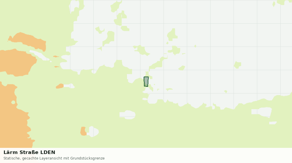 Statische Kartenansicht: Lärm Straße LDEN