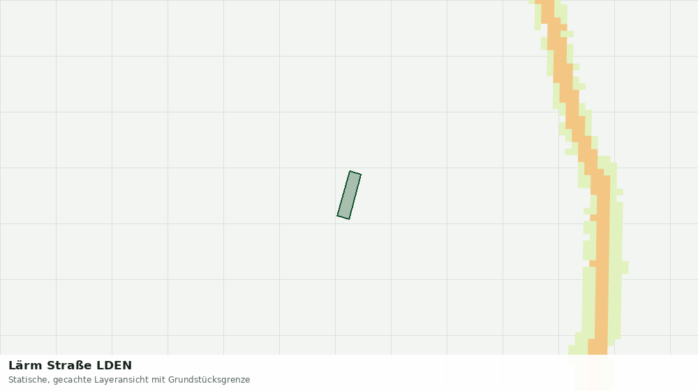 Statische Kartenansicht: Lärm Straße LDEN