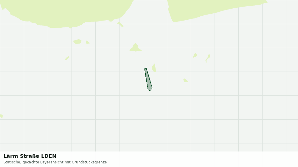 Statische Kartenansicht: Lärm Straße LDEN