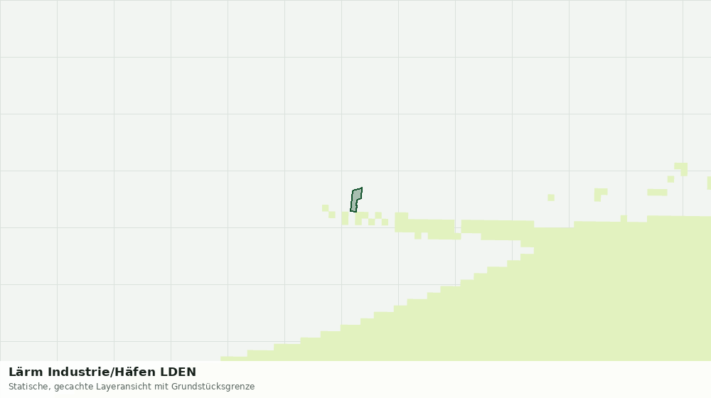 Statische Kartenansicht: Lärm Industrie/Häfen LDEN