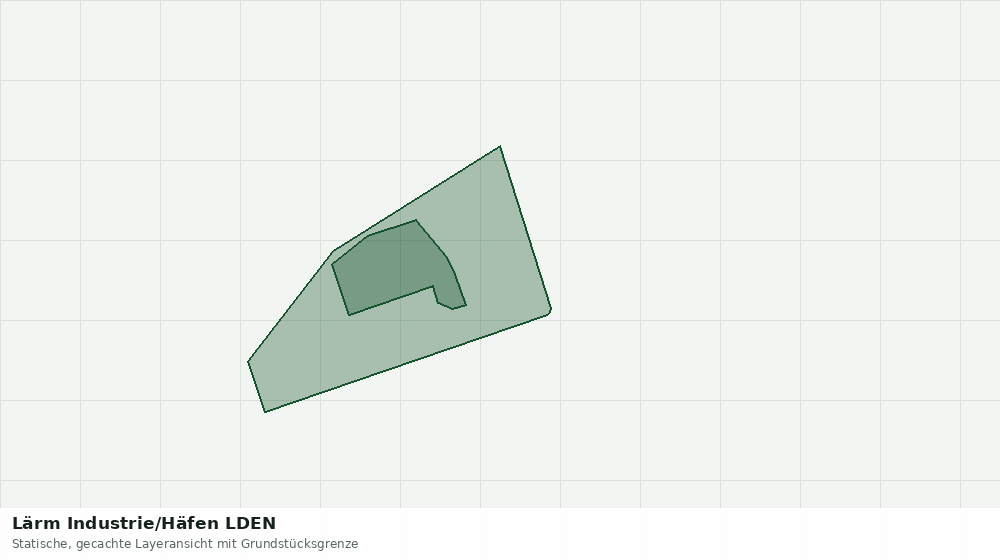 Statische Kartenansicht: Lärm Industrie/Häfen LDEN