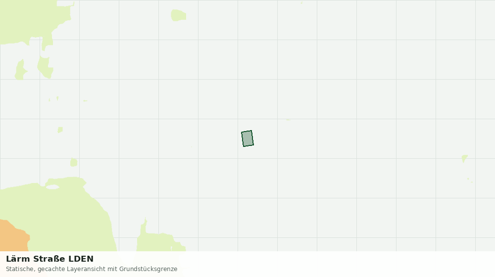 Statische Kartenansicht: Lärm Straße LDEN