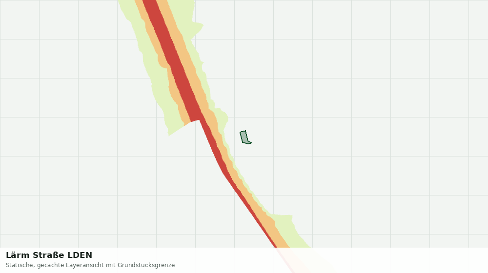 Statische Kartenansicht: Lärm Straße LDEN