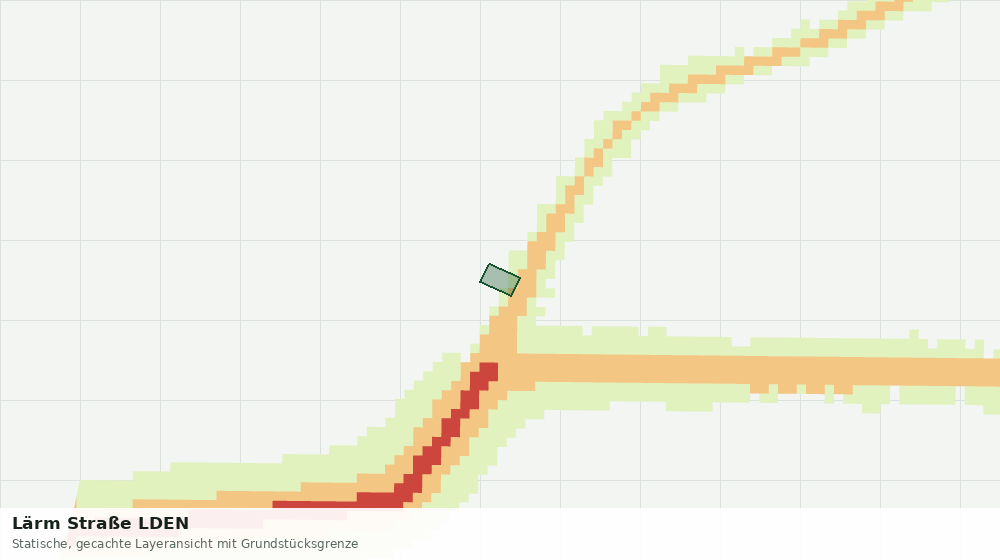 Statische Kartenansicht: Lärm Straße LDEN
