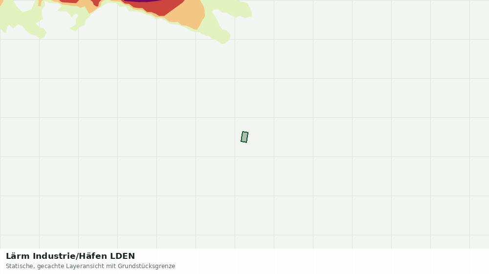 Statische Kartenansicht: Lärm Industrie/Häfen LDEN