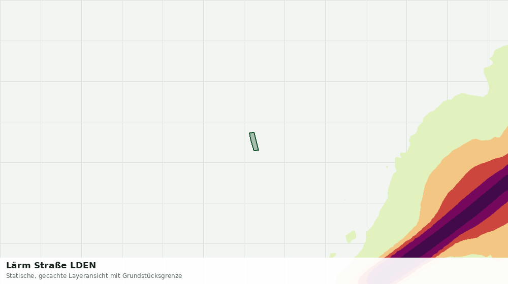 Statische Kartenansicht: Lärm Straße LDEN