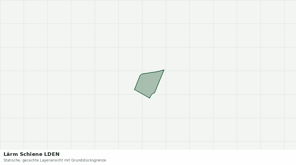 Statische Kartenansicht: Lärm Schiene LDEN