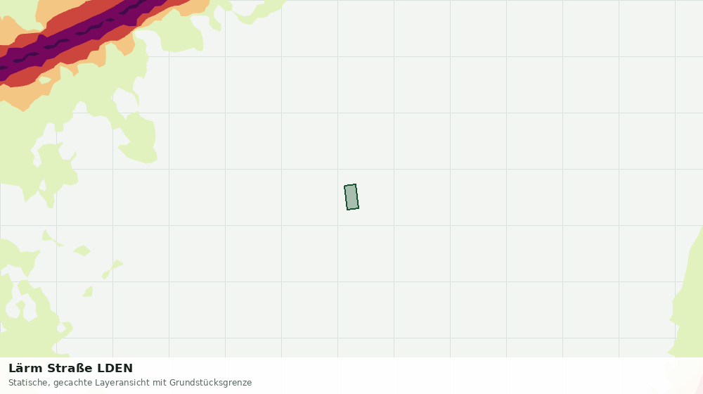 Statische Kartenansicht: Lärm Straße LDEN