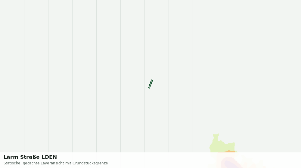Statische Kartenansicht: Lärm Straße LDEN