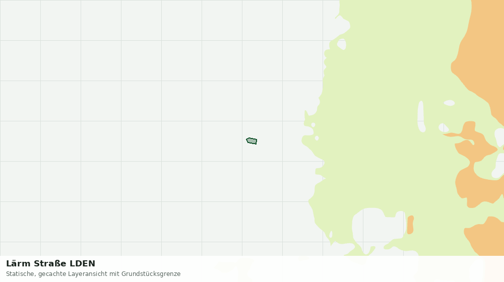Statische Kartenansicht: Lärm Straße LDEN