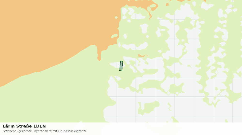 Statische Kartenansicht: Lärm Straße LDEN