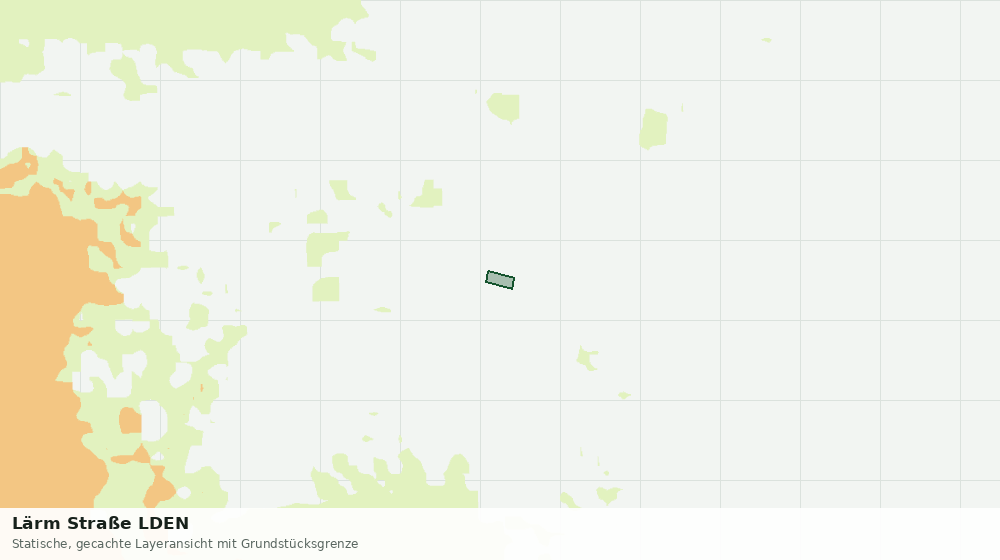 Statische Kartenansicht: Lärm Straße LDEN