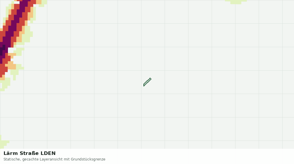 Statische Kartenansicht: Lärm Straße LDEN