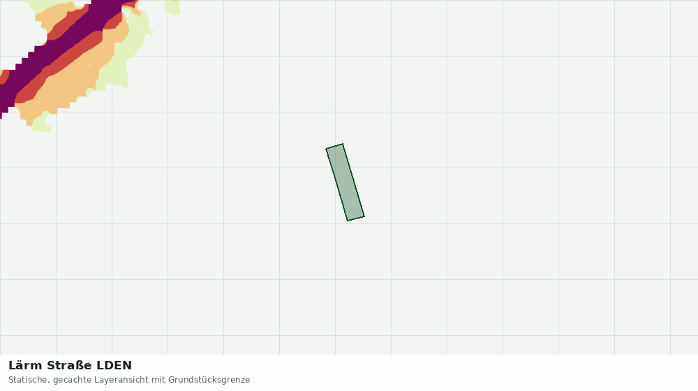 Statische Kartenansicht: Lärm Straße LDEN